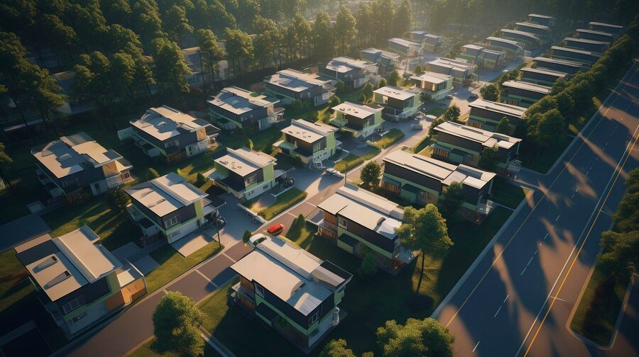 aerial-view-cluster-prefabricated-homes-planned-community_933496-12410